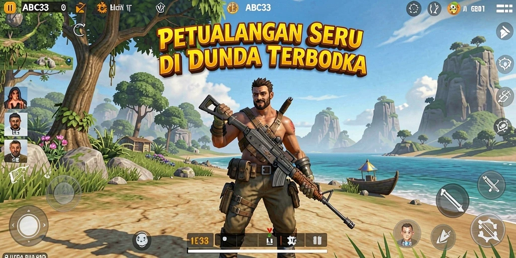 Tangkapan layar menunjukkan gameplay seru di dunia terbuka.
