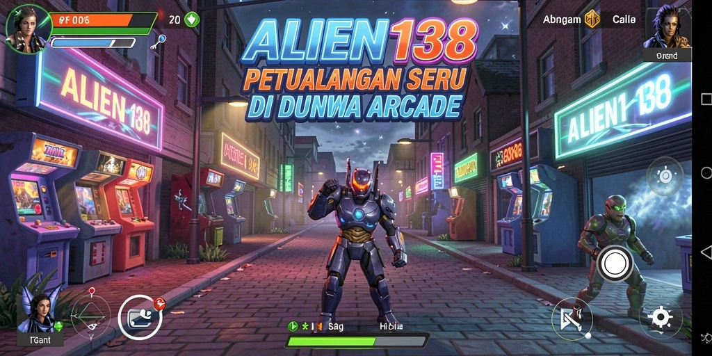 Tampilan gameplay seru dan menegangkan dari ALIEN138.