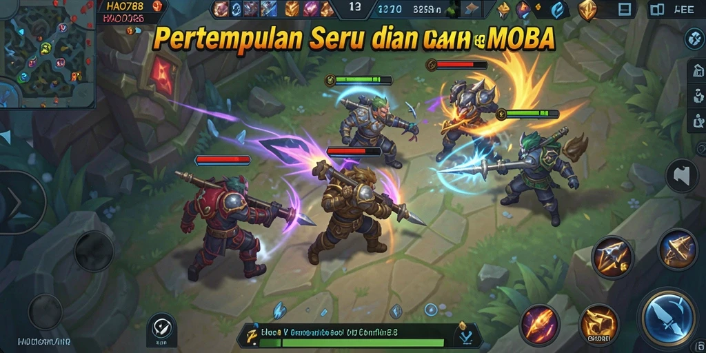 Tampilan gameplay seru di HAO788 dengan aksi pertarungan epik.