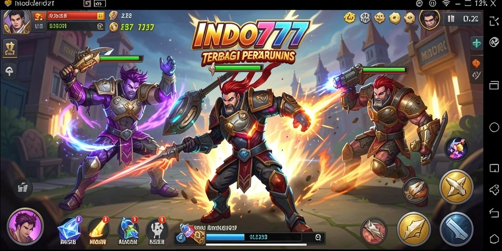 Tampilan gameplay strategis yang menantang di INDO777.