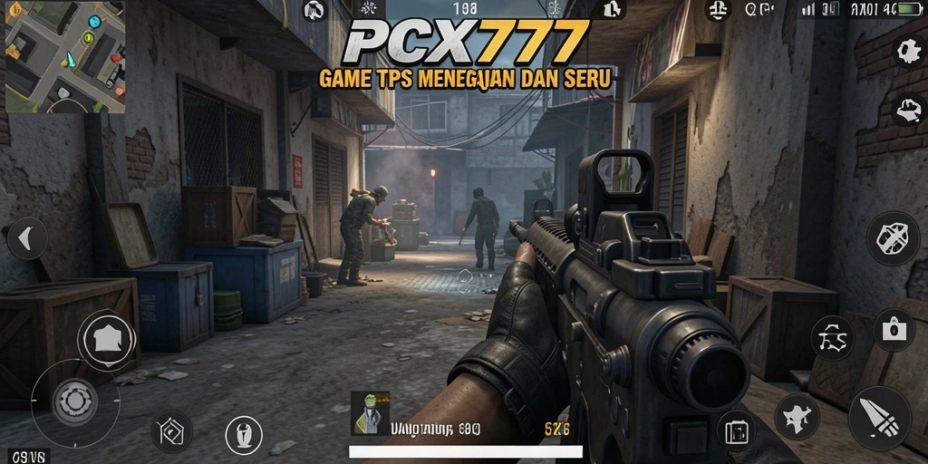 Tangkapan layar menampilkan aksi mendebarkan dari gameplay TPS.