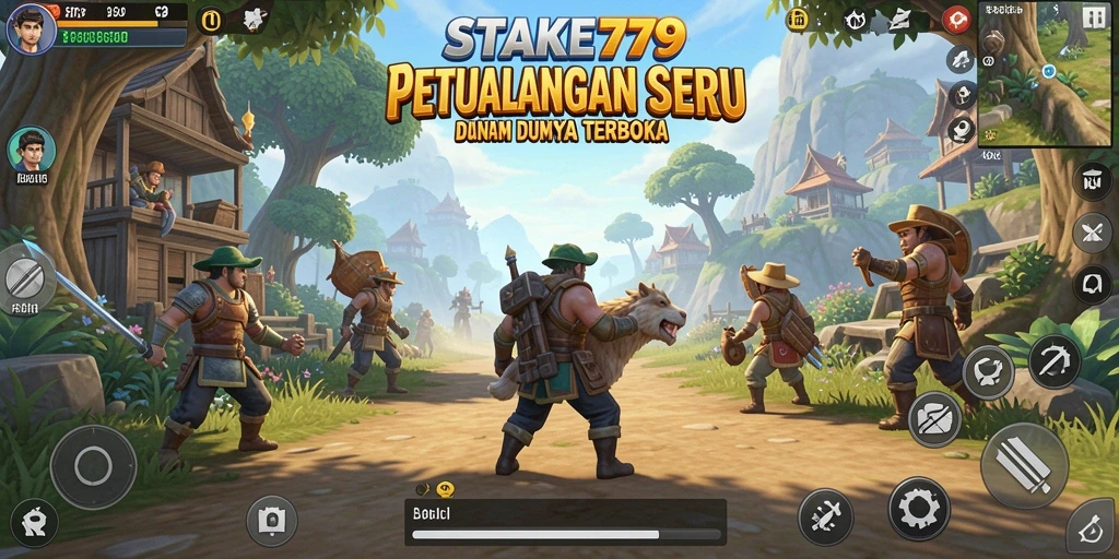 Tampilan grafis menakjubkan dari gameplay STAKE779 yang mengagumkan.