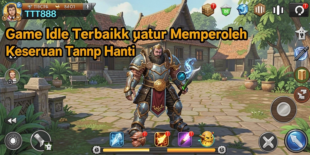Tampilan menarik dari gameplay TTT888 dengan karakter dan efek visual yang menawan.