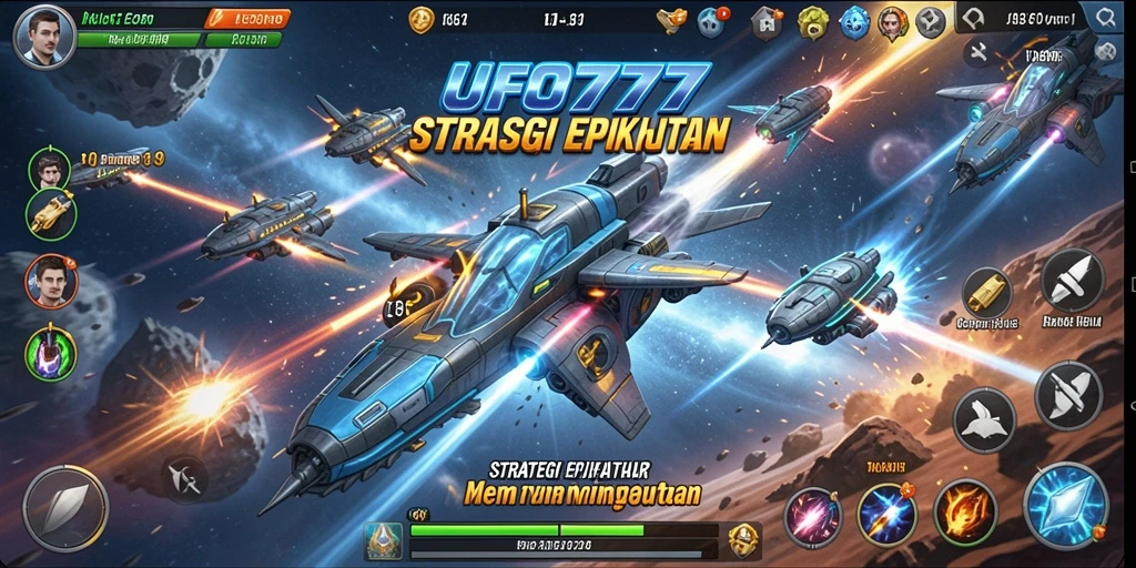 Tampilan gameplay menegangkan dengan pertempuran strategi yang mendebarkan.
