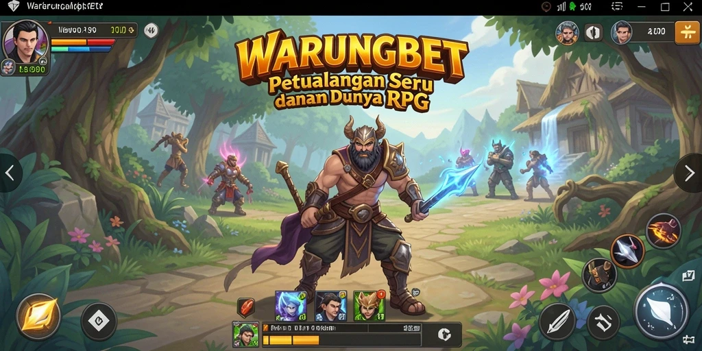 Screeshot gameplay seru dari WARUNGBET RPG.
