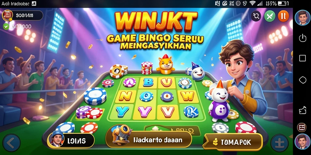 Screenshot gameplay WINJKT yang menarik dan penuh aksi Bingo.