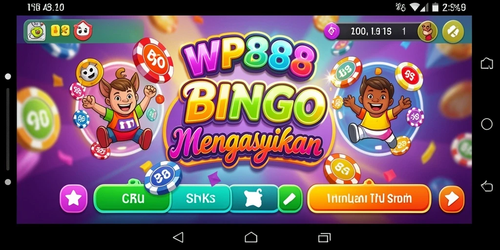 Tampilan gameplay WP888 yang seru dalam permainan Bingo.